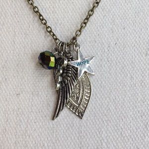 3/$15 Hope charm necklace